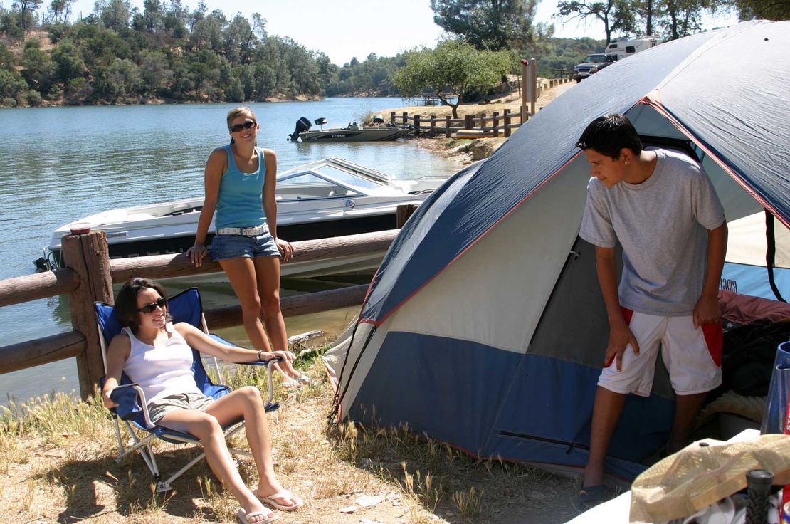 Lake Camanche 54 miles of shoreline and yearround recreation