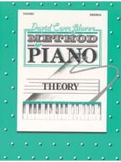 David Carr Glover Method for Piano: Theory, Primer
