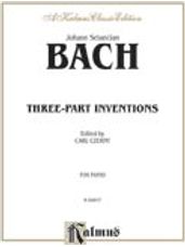 Bach: Fifteen Three-Part Inventions (Ed. Carl Czerny)