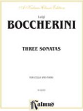 Three Sonatas for Cello and Piano