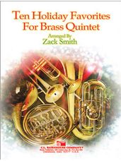 Ten Holiday Favorites For Brass Quintet (Listen CD)