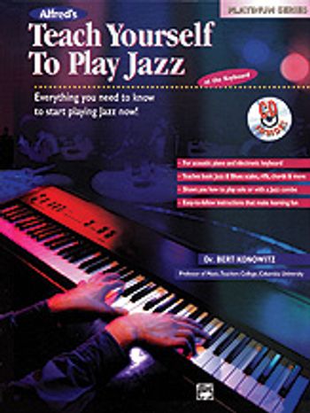 Alfred's Teach Yourself to Play Jazz at the Keyboard (Book/Audio)
