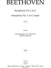 Symphony No. 1 in C Major, Op. 21 - Viola Part