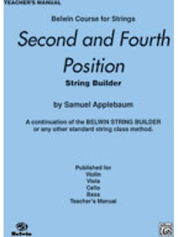 2nd and 4th Position String Builder [Teacher's Manual]
