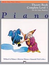 Alfred's Basic Piano Theory Book 1A/1B Complete