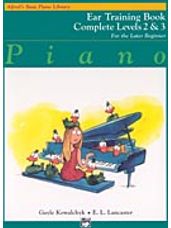Alfred's Basic Piano Ear Training Book 2-3 Complete