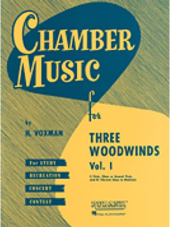 Chamber Music Series Three Woodwinds Vol. 1