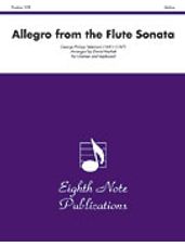 Allegro (from the Flute Sonata) [Clarinet & Keyboard]