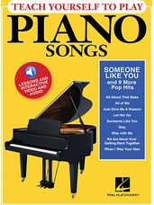 Teach Yourself to Play Piano Songs-Somoeone Like You & 9 More Pop Hits