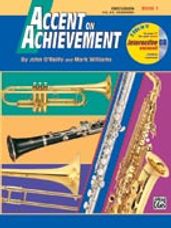 Accent on Achievement Book 1 [Percussion Snare Drum, Bass Drum & Accessories]
