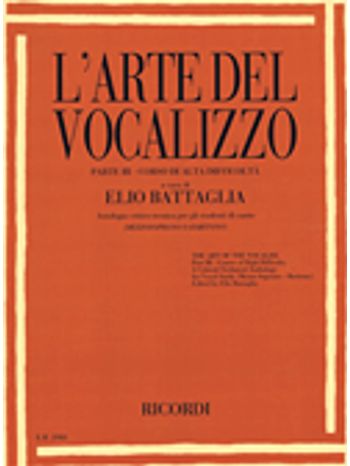 Art of the Vocalise, The (L'arte del Vocalizzo) Part 3