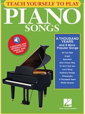 Teach Yourself to Play Piano Songs-a Thousand Years & 9 more Popular Songs