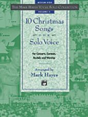 10 Christmas Songs for Solo Voice - Med High CD Only