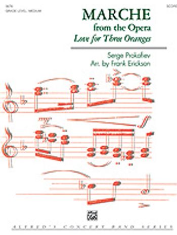 March from the Opera Love for 3 Oranges (Full Score)