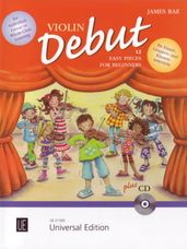Violin Debut - Pupils Book With CD 12 Easy Pieces for Beginners - for Individual, Group or Whole-Cla