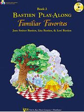 Bastien Play-Along Familiar Favorites Book 2 (Book/CD)