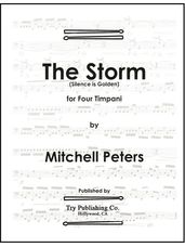 Storm, The (Silence is Golden) for 4 Timpani