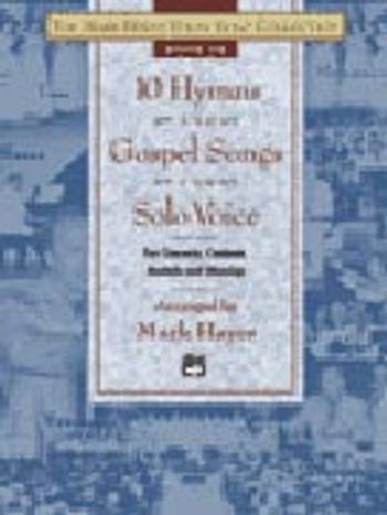 10 Hymns & Gospel Songs for Solo Voice (Med Low CD Only)